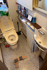 西宮市 M様邸-トイレリフォーム施工前01