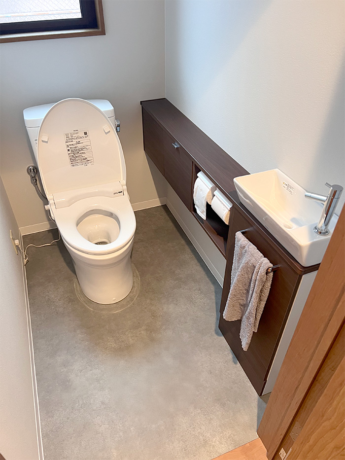 西宮市 M様邸-トイレリフォーム施工後01