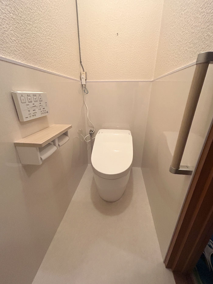 西宮市 Y様邸-トイレリフォーム, 内装リフォーム施工後02