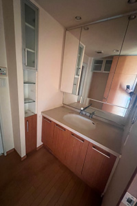 西宮市 M様邸-洗面リフォーム, マンションフルリフォーム施工前04