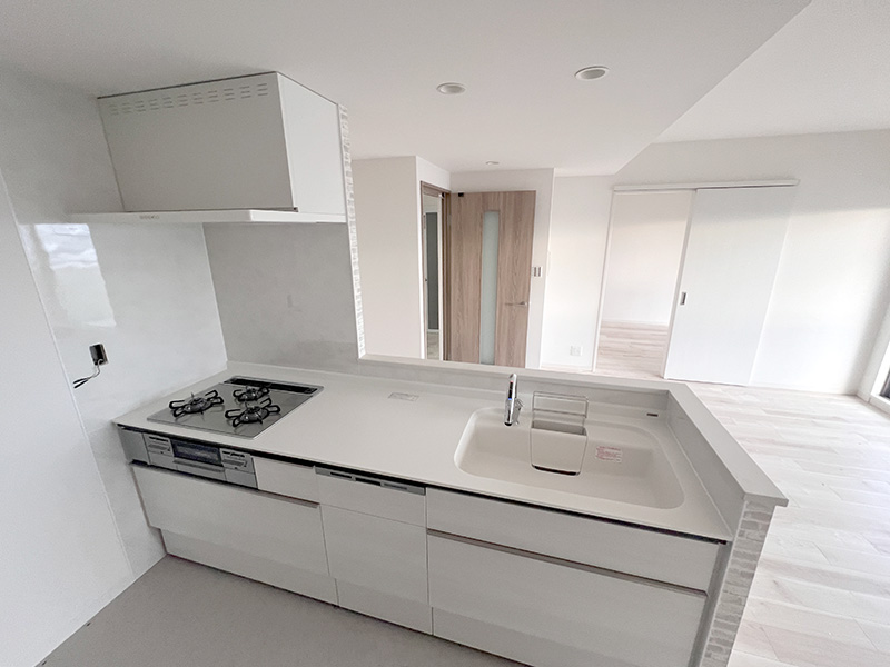 西宮市 M様邸-キッチンリフォーム, マンションフルリフォーム施工後02