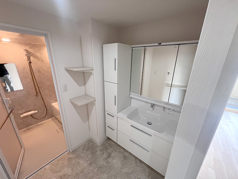 西宮市 M様邸-洗面リフォーム, マンションフルリフォーム施工後08