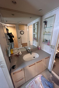 西宮市 A様邸-洗面リフォーム施工前02