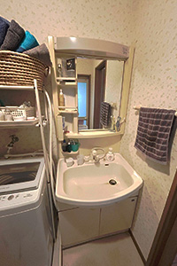 西宮市 K様邸-洗面リフォーム施工前02