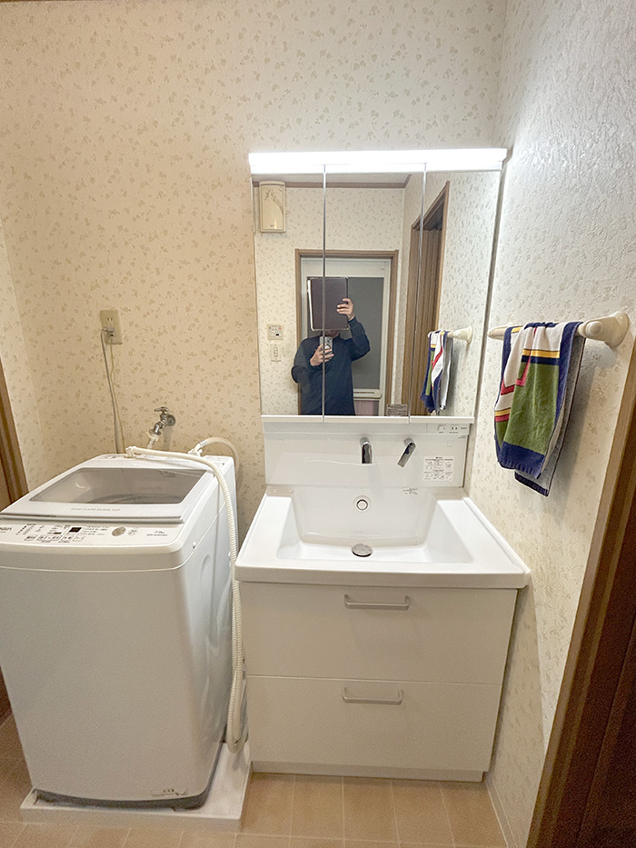 西宮市 K様邸-洗面リフォーム施工後08