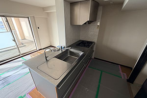 西宮市 I様邸-キッチンリフォーム, マンションフルリフォーム施工前02