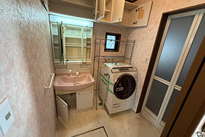 西宮市 E様邸-洗面リフォーム施工前01