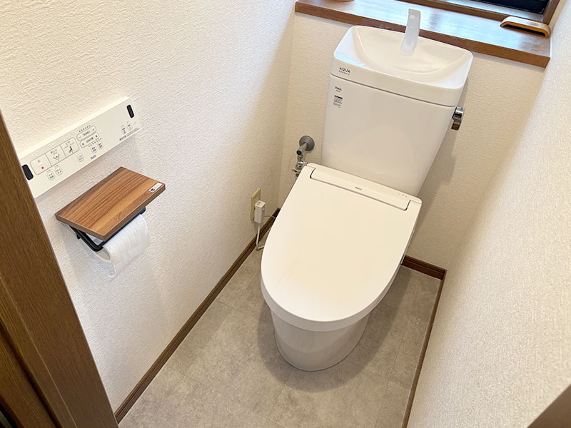 西宮市 K様邸-トイレリフォーム施工後01
