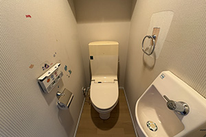 西宮市 U様邸-トイレリフォーム, 内装リフォーム施工前02