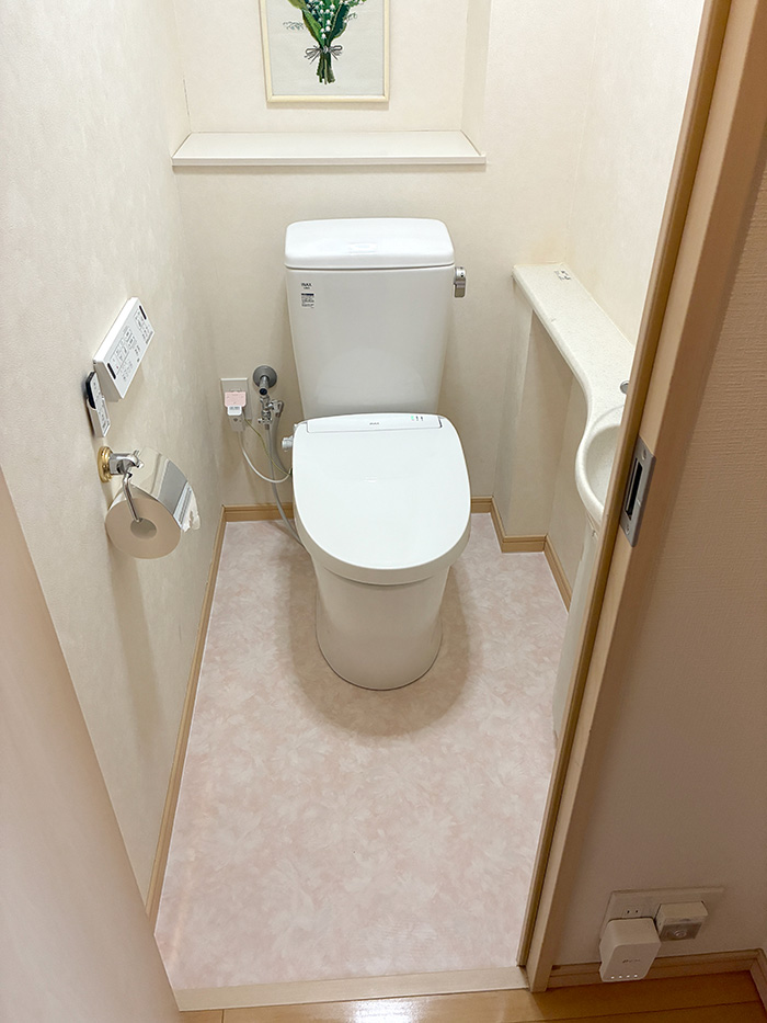 西宮市 A様邸-トイレリフォーム, 内装リフォーム施工後01