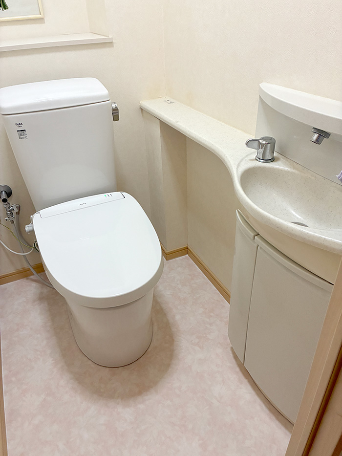 西宮市 A様邸-トイレリフォーム, 内装リフォーム施工後02