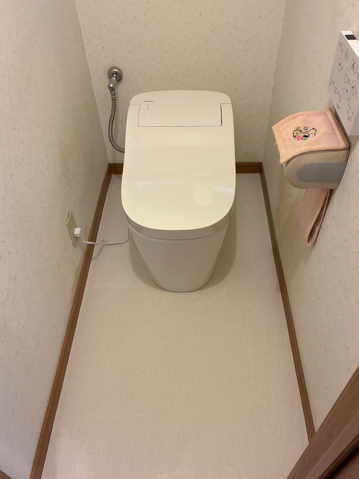 西宮市 N様邸-トイレリフォーム, 内装リフォーム施工後02