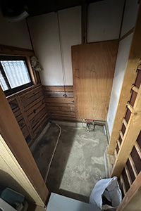 安八郡神戸町 K様邸-バスルームリフォーム施工中01