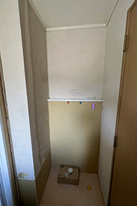 岡山市東区 M様邸-洗面リフォーム施工中02