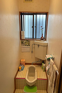 玉野市 T様邸-トイレリフォーム施工前01