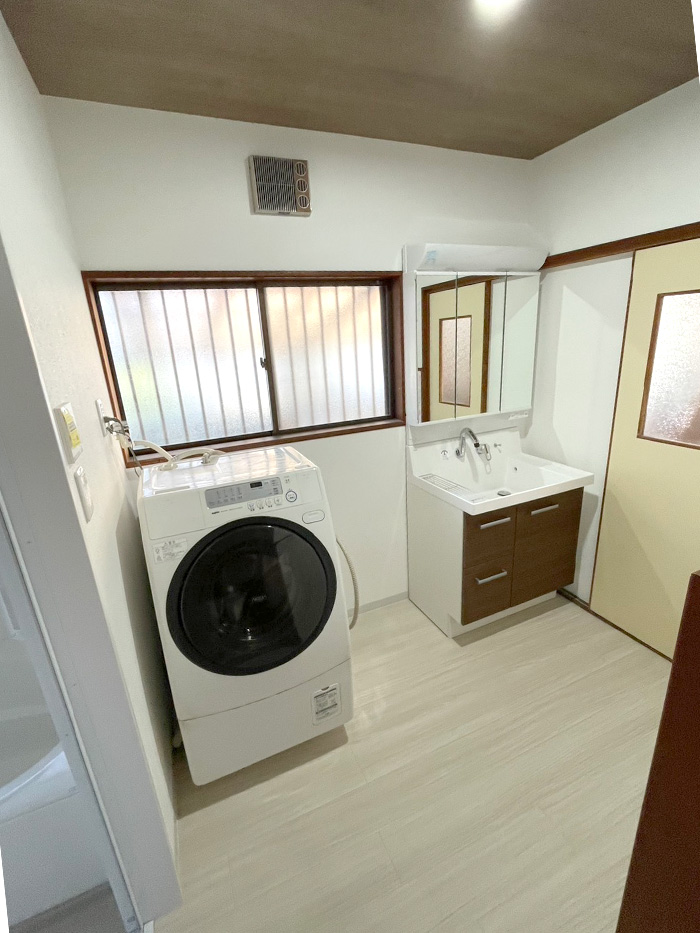 岡山市北区 I様邸-洗面リフォーム施工後01