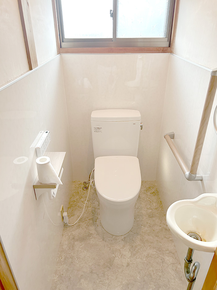 岡山市北区 F様邸-トイレリフォーム施工後01