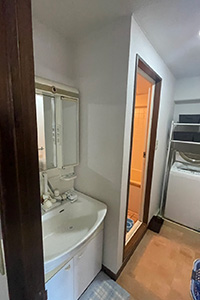 岡山市北区 N様邸-洗面リフォーム施工前02