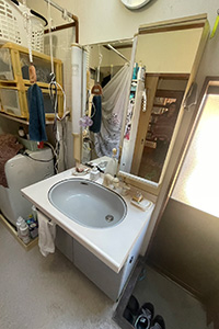 岡山市南区 F様邸-洗面リフォーム施工前01