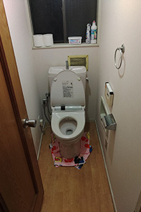 岡崎市 N様邸-トイレリフォーム施工前01