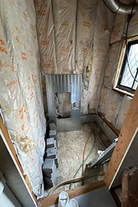 さいたま市見沼区 I様邸-バスルームリフォーム施工中01