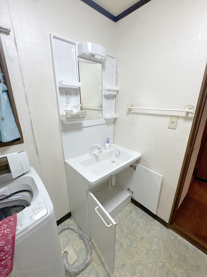 さいたま市見沼区 T様邸-洗面リフォーム施工後01