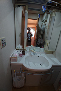 大田区 H様邸-洗面リフォーム施工前03