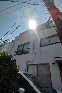 大田区 O様邸-外壁・屋根リフォーム施工前01