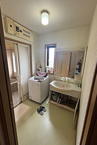 嬉野市 I様邸-洗面リフォーム施工前02