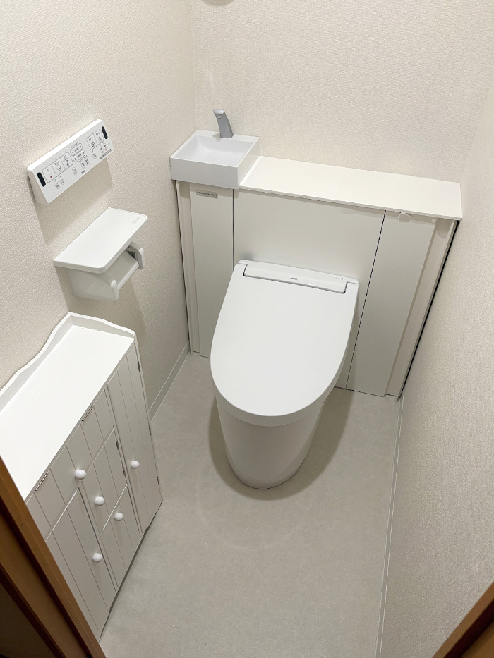 大野城市 S様邸-トイレリフォーム施工後01