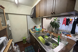 大牟田市 M様邸-キッチンリフォーム施工前01