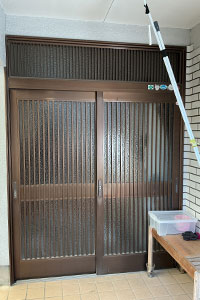 佐賀市 F様邸-玄関ドアリフォーム施工前01