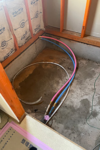 相模原市中央区 H様邸-バスルームリフォーム施工中01