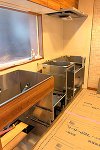 相模原市中央区 Y様邸-キッチンリフォーム施工中05