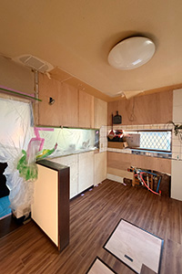 相模原市中央区 Y様邸-キッチンリフォーム施工中01