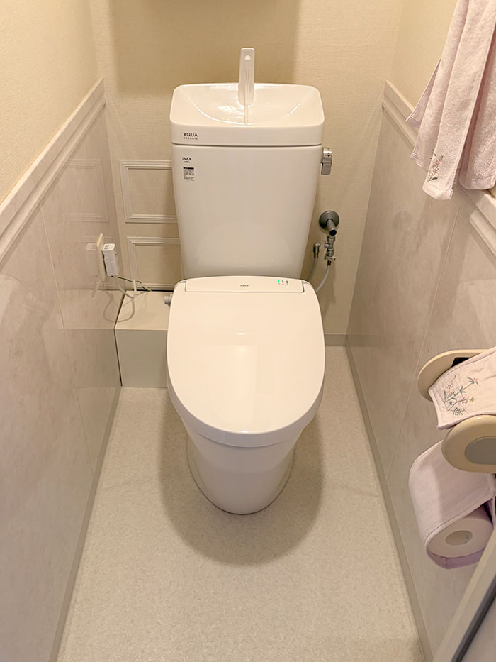 相模原市中央区 T様邸-トイレリフォーム施工後01