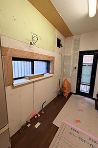相模原市中央区 C様邸-キッチンリフォーム施工中01