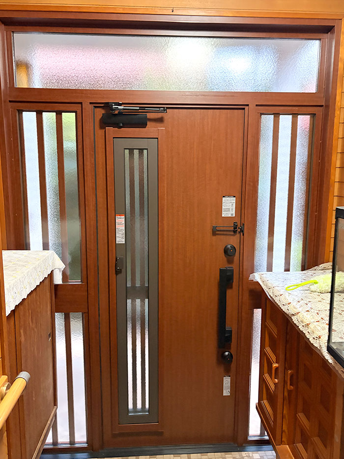 相模原市中央区 N様邸-玄関ドアリフォーム施工後02