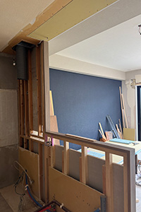 戸田市 T様邸-キッチンリフォーム, マンションフルリフォーム施工中02