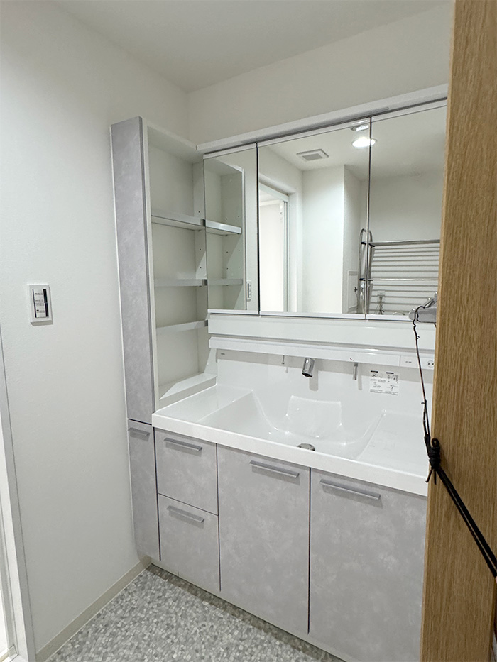 さいたま市桜区 S様邸-洗面リフォーム施工後01