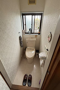 堺市南区 K様邸-トイレリフォーム施工前01