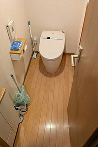 堺市中区 T様邸-トイレリフォーム施工前01