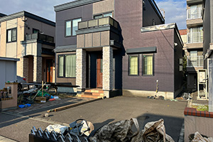 札幌市白石区 K様邸-エクステリアリフォーム施工前02