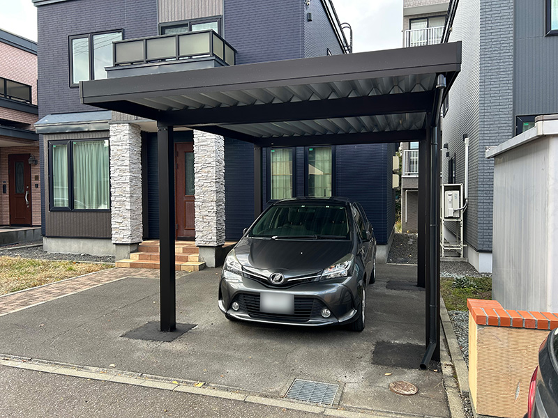 札幌市白石区 K様邸-エクステリアリフォーム施工後03