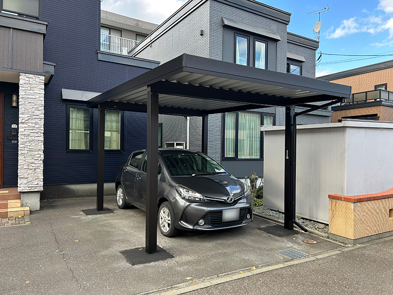 札幌市白石区 K様邸-エクステリアリフォーム施工後04