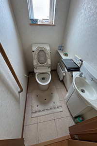 札幌市東区 I様邸-トイレリフォーム施工前01