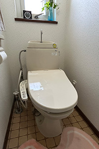 札幌市南区 M様邸-トイレリフォーム施工前01