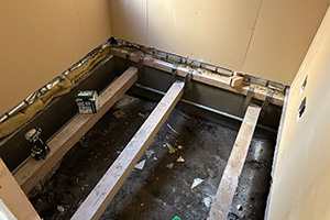 札幌市厚別区 A様邸-バスルームリフォーム施工中02