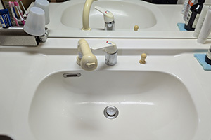 札幌市東区 K様邸-洗面リフォーム施工前02