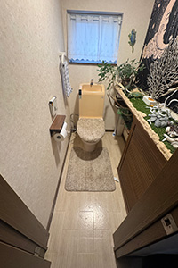 札幌市白石区 K様邸-トイレリフォーム施工前01
